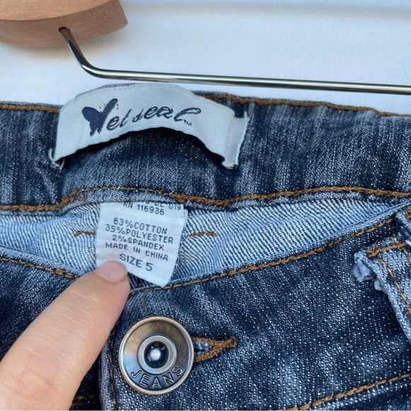 Y2K Wet Seal low rise jeans sz Jr 5 - Picture 8 of 8